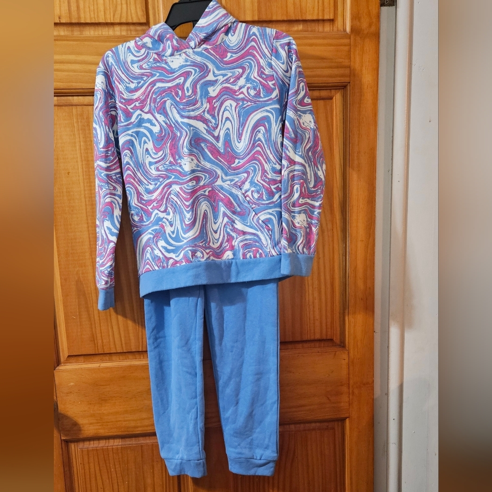 Girls Hoodie & Sweatpant Set